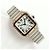 Cartier Relógio Santos Medium Masculino com Pulseira Extra e Caixa de Garantia Multicor - vista 18
