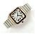 Cartier Relógio Santos Medium Masculino com Pulseira Extra e Caixa de Garantia Multicor - vista 19