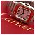 Cartier Relógio Santos Medium Masculino com Pulseira Extra e Caixa de Garantia Multicor - vista 24