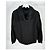 Moncler Sudadera con capucha Genius Collection para hombre con bolsillo y logotipo bordado grande Negro - vista 5