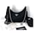 Prada Borsa Hobo e a Tracolla in Nylon Multi Tesuto Black Nero