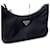 Prada Borsa Hobo e a Tracolla in Nylon Multi Tesuto Black Nero - vista 11