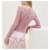 Hermès Button-Cardigan für Damen Pink  - Ansicht 6