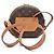 Louis Vuitton Cappello Monogram Bouat Suppl Marrone - vista 3