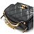 Chanel Borsa con patta, catena e logo con perla Nero - vista 6