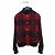 Louis Vuitton Giacca Varsity Damier Nero e Rosso