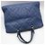 Chanel Bolsa de compras Timeless Shopper em caviar macio azul - vista 3