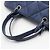Chanel Bolsa de compras Timeless Shopper em caviar macio azul - vista 8