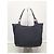 Fendi Borsa a tracolla Juka in tela con logo FF nero - vista 5