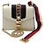 Gucci Mini borsa a tracolla con catena in oro bianco
