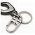 Dior Bag Charm Keyring Holder Black - view 5