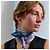 Hermès Sciarpa Carré Reversibile in Seta Double Face Remix da Donna Blu - vista 3