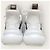 Louis Vuitton Sneakers Archlight in pelle bianca con scritte LV Bianco - vista 7