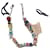 Louis Vuitton Bracciale Monogram Party Rainbow Arancione  - vista 1
