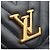 Louis Vuitton Borsa a Spalla New Wave Chain Nero - vista 8