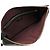 Chanel Clutch Large Chevron Caviar Nero Opaco Rosso - vista 6