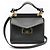 Givenchy Borsa a tracolla Mystic Mini grigio scuro placcata oro Marrone