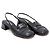 Miu Miu Décolleté slingback in vernice Nero - vista 3