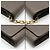 Louis Vuitton Borsa a tracolla Louise GM in pelle taupe con catena dorata - vista 11