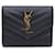 Saint Laurent Monogram Compact Damengeldbörse Schwarz  - Ansicht 1