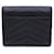 Saint Laurent Monogram Compact Damengeldbörse Schwarz  - Ansicht 3