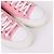 Louis Vuitton Sneakers high-top in denim rosa da donna - vista 4