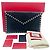 Valentino Clutch a bustina Rockstud Nero