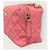 Chanel Mini borsa a tracolla bowling in pelle di vitello rosa - vista 2