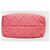 Chanel Mini borsa a tracolla bowling in pelle di vitello rosa - vista 6