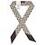 Gucci Foulard in seta skinny GG Twilly Marrone - vista 2