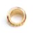 Dior Anello con inclusione pied-de-poule dorato Taglia Marrone  - vista 4