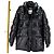 Moncler Genius Big Logo Imbottito Nero - vista 3
