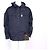 Louis Vuitton Jaqueta Bomber de Nylon com Capuz Impermeável Masculina Azul