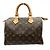 Borsa Louis Vuitton Speedy 25 Monogram Marrone Monogramma