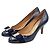Salvatore Ferragamo Lackpumps Blau