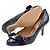 Salvatore Ferragamo Lackpumps Blau - Ansicht 2