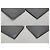 Saint Laurent Borsa Clutch Caviar Classica Marrone - vista 8