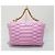Mulberry Borsa Lily con manico superiore in nylon Rosa - vista 6