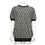Fendi Kurzärmeliges Strick-T-Shirt für Herren mit grünem FF-Muster