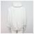 Hugo Boss Felpa con cappuccio oversize bianca in jersey da uomo Bianco - vista 4