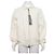 Dior White Cotton Twill Zip Bomber Men's Jacket