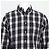 Thom Browne Tartan-Karo Herrenhemd aus Baumwolle, Schwarz - Ansicht 2