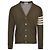 Thom Browne Klassischer Cardigan aus feiner Merinowolle