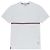 Thom Browne Jersey-T-Shirt mit Streifen in mittlerem Gewicht Silber