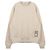 Burberry Check Label Sweatshirt aus Baumwolle Weiß