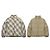 Burberry Grain Check Reversible Goose Down Jacket Brown