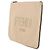 Fendi Clutch in Tela con Logo Arancione - vista 2