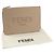 Fendi Clutch in Tela con Logo Arancione - vista 8
