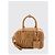 Miu Miu Borsa in pelle Napa Arcadia Materasse Marrone - vista 4