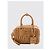 Miu Miu Borsa in pelle Napa Arcadia Materasse Marrone - vista 5